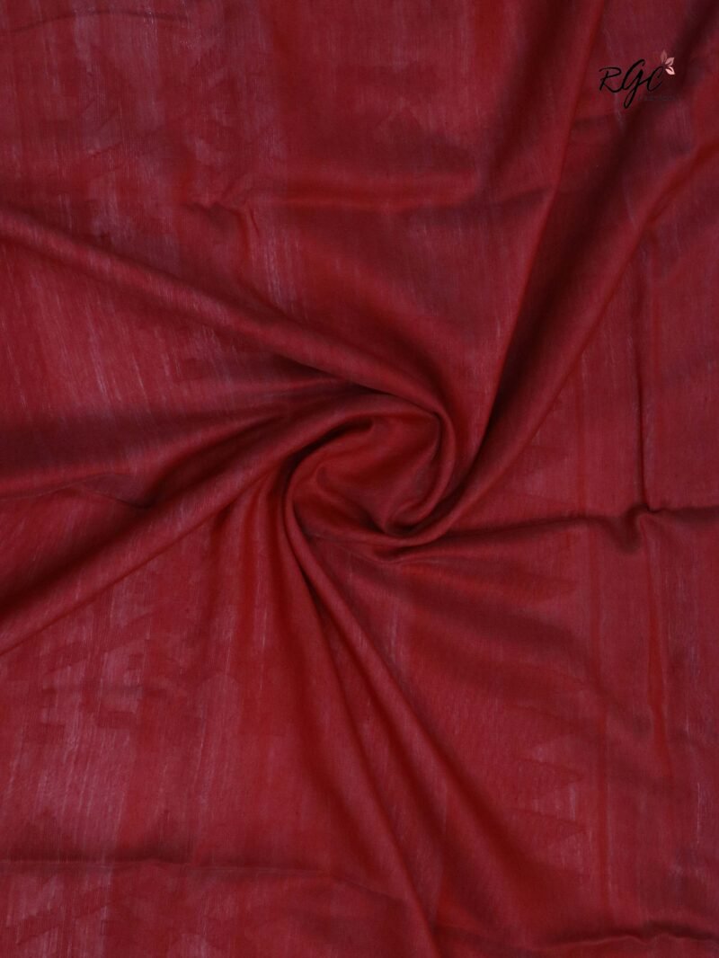 Off-White Pure Resham Matka Temple Work Jamdani Saree - Image 4