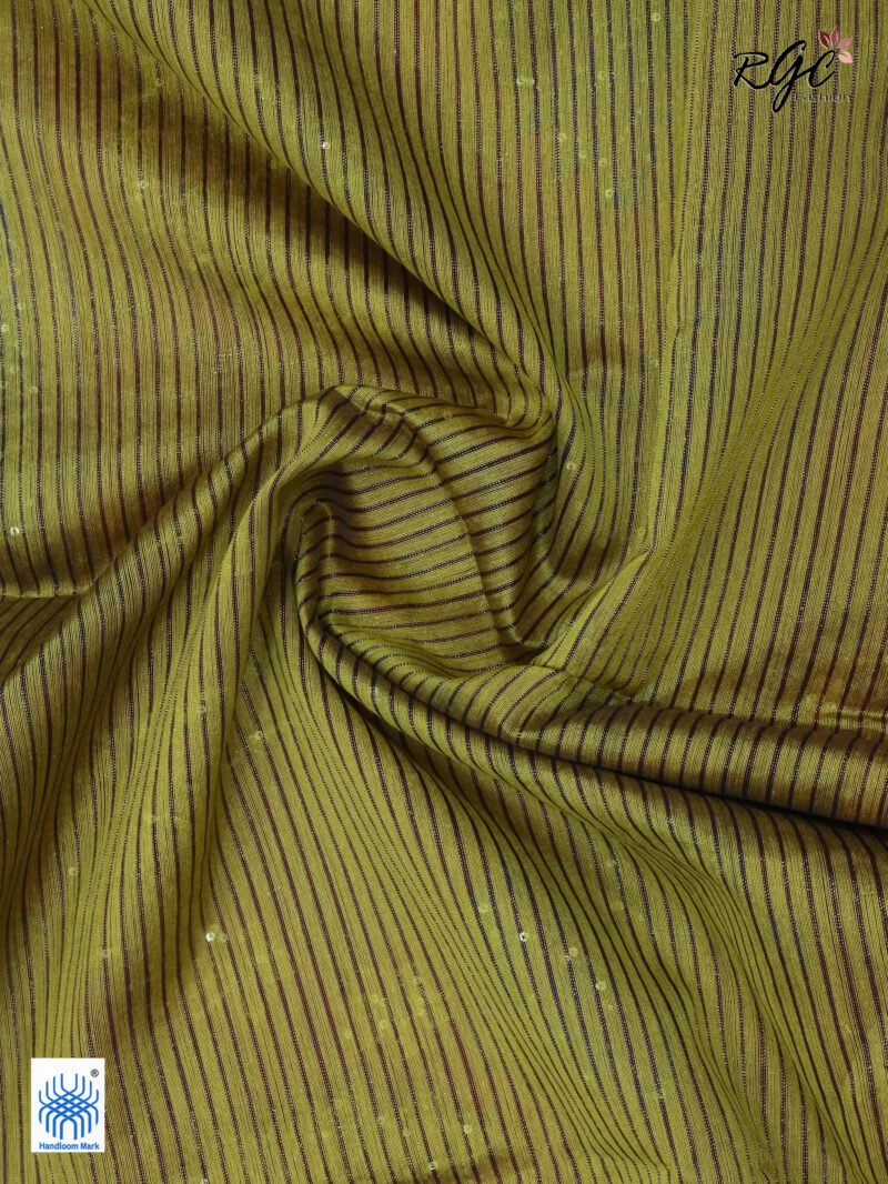 Maroon Bengal Katan Silk Sequence Work Jamdani Saree - Image 6