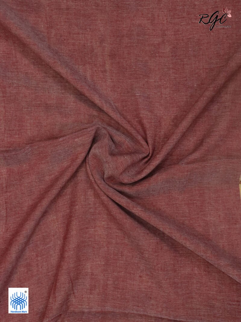 Light Biscute Cotton Allover Dhakai Jamdani Saree - Image 4
