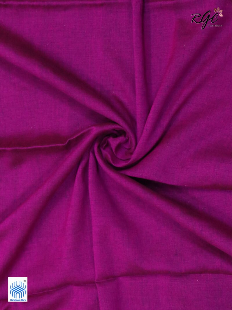 Neon Green Bengal Katan Silk Zari Emboss Saree - Image 7