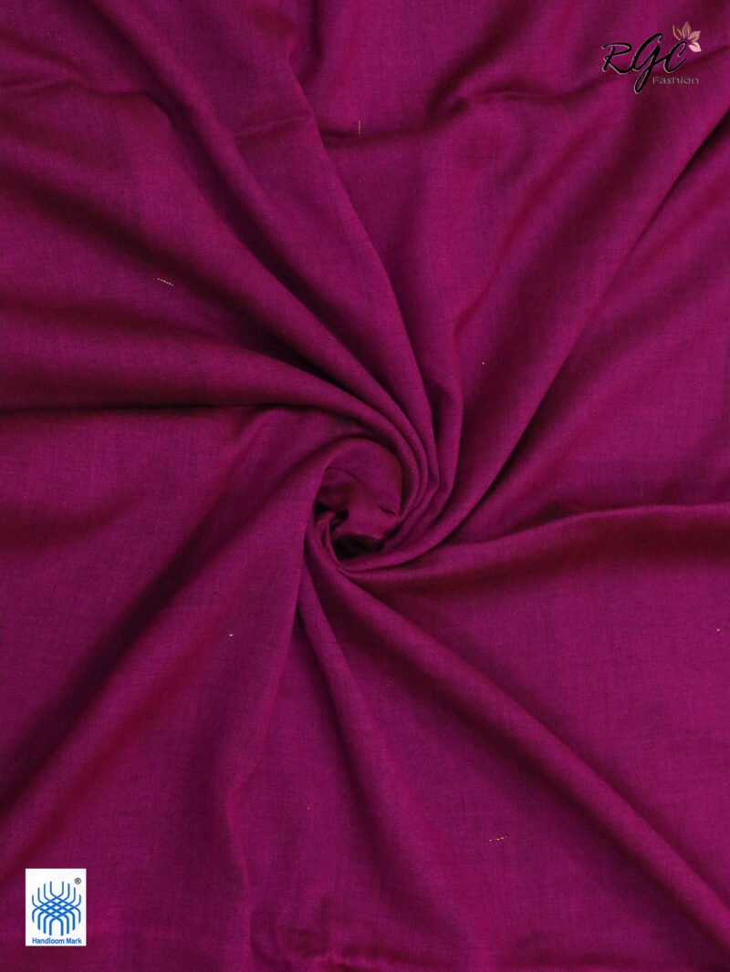 Brown Katan Silk Zari Emboss Saree - Image 7
