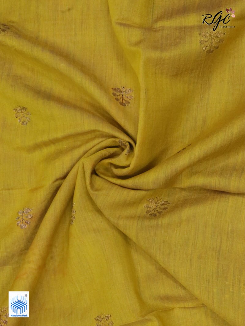 Blue Muslin Silk Multicolor Mina Sequence Work Jamdani Saree - Image 7