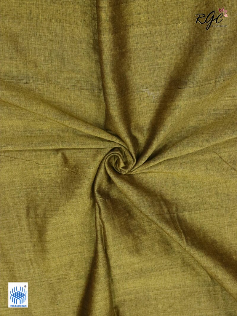 Black Pure Bengal Cotton Naksha Paar Jamdani Saree - Image 4