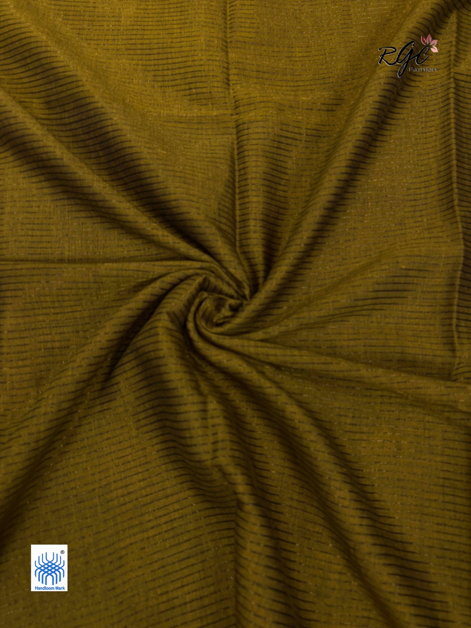 Chocolate Paisly Buta Organic Linen Jamdani Saree - Image 6